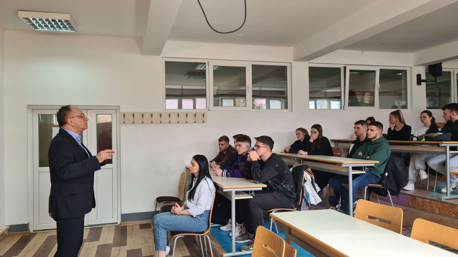 Promocija RGGF-a u Mješovitoj srednjoj školi “Gračanica”